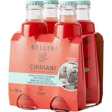 Cipriani Bellini Alkoholfrei Tray 4x 0 18 Liter In Deiner MPREIS