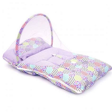 Baby Carry Nest With Mosquito Net Purple