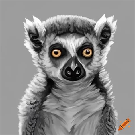 Image Of A Ring Tailed Lemur