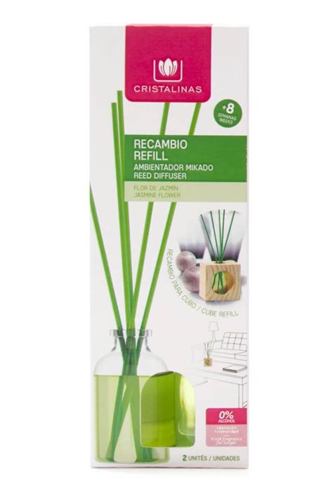 Recambio Ambientador Mikado Cubo Frutos Rojos Cristalinas