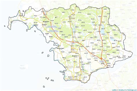 sample maps  seocheon generated  map cropping masking tool