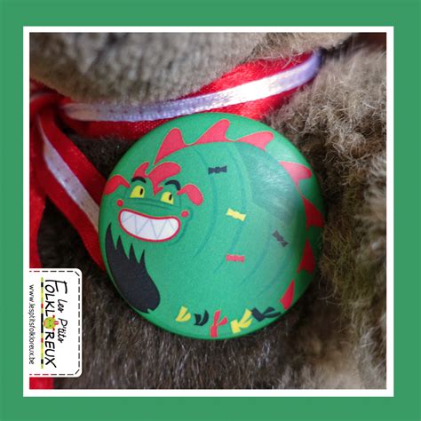 Petit Badge Dragon Rond Les P Tits Folkloreux