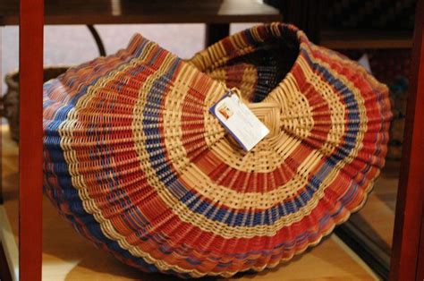 Jamit Baskets Artist S Mike Judy McDade Basket Weaving Straw Bag