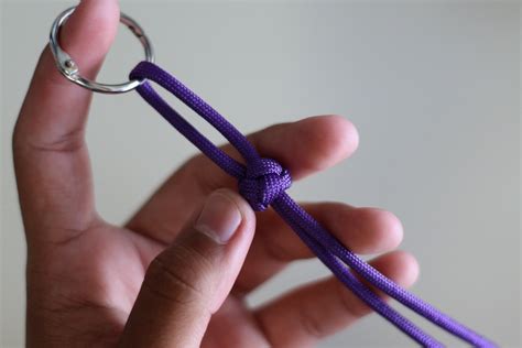 Double Strand Diamond Paracord Knot Tutorial 13 Steps With