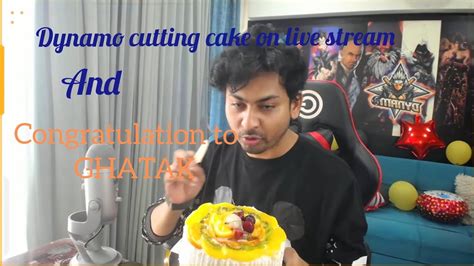 Hydra Dynamo Cake Cutting On Live Stream Wishing Congratulations To