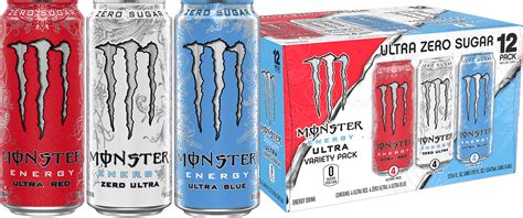 Ultra Blue Monster Energy Logo