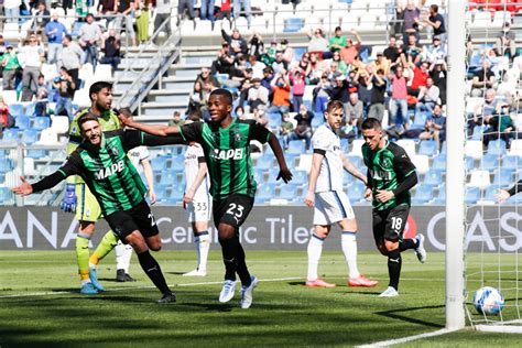 Serie A Sassuolo 2 1 Atalanta Traore Double Stuns La Dea Football