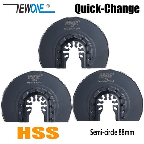 Newone Bim Semi Circle Hss Mm Quick Change Release Saw Blades Fit