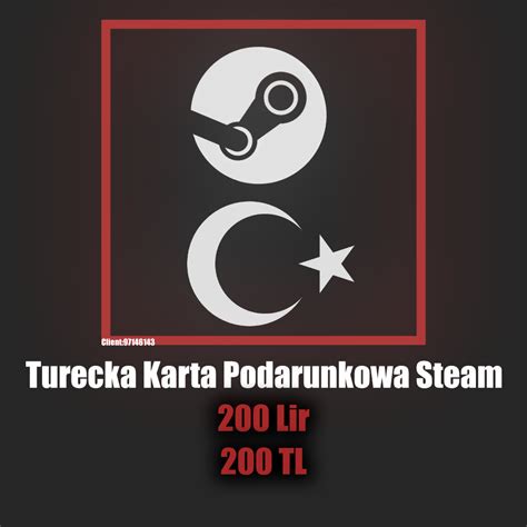 Karta Podarunkowa Steam Gift Card Turcja Tl Parczew Kup Teraz