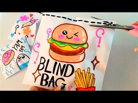 Unboxing Blind Bag Paper Asmr Satisfying Opening Blind Bags