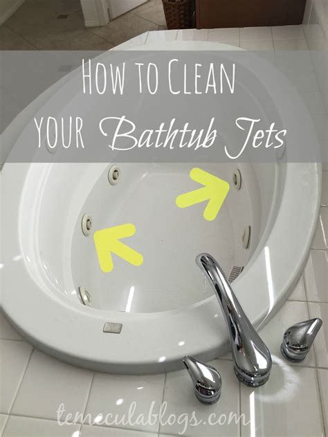 Cleaning a Jetted Tub · The Typical Mom