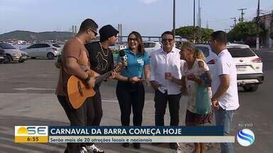 Bom Dia Sergipe Programação de Carnaval começa nesta sexta feira na