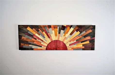 Sun Wall Art Edge Of The Day X Wall Art Handcrafted By Jeremy Gould