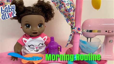 Baby Alive Morning Routine Baby Alive Videos Youtube