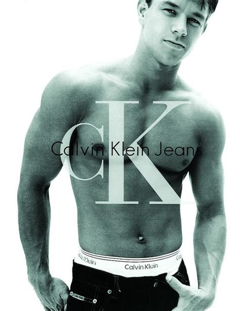 Mark Wahlberg Calvin Klein Runway / Fashion Flashback Calvin Klein ...