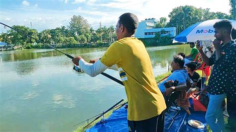 ৩৫০০০ টাকার টিকিটে নাটোর জলকলে বিশাল কাতলা মাছ শিকার Big Catla