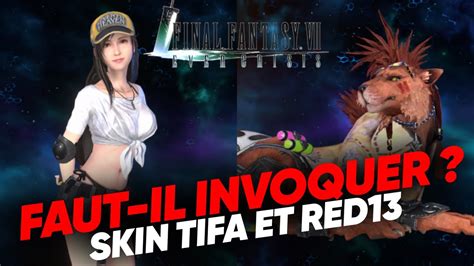 Faut Il Invoquer Portail Tifa Et Red Summer Final Fantasy Ever