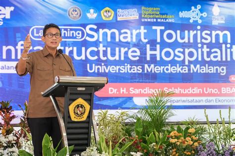 Siaran Pers Menparekraf Aplikasi Smart Tourism Dan Infrastructure