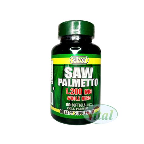 Saw Palmetto 1200 Mg Silver Vitamins