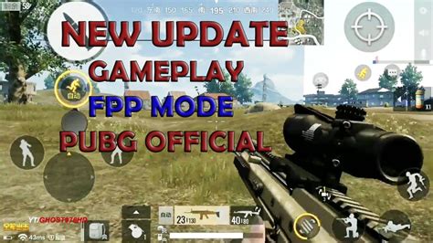 Hot News Pubg Mobile First Min Gameplay Fps Mode Only Server