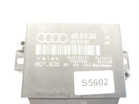 Audi A6 C6 2007 Pdc Parking Sensoren Kontrolle Modul ECU 4F0919283