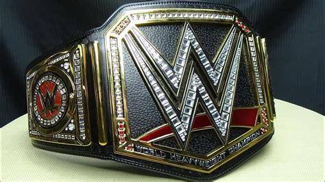 WWE WORLD HEAVYWEIGHT CHAMPIONSHIP TITLE REPLICA EmGo S WWE Reviews N