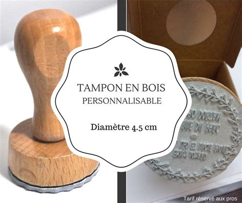 Tampon Personnalisé Logo Tampon Personnalisé Texte Tampon Etsy France