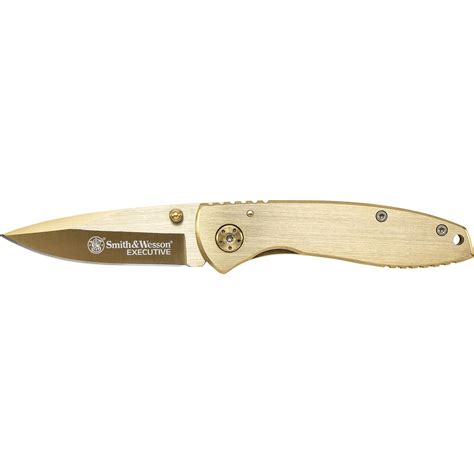 Smith And Wesson® Ck110gl Executive Drop Point Folding Knife Smith And Wesson