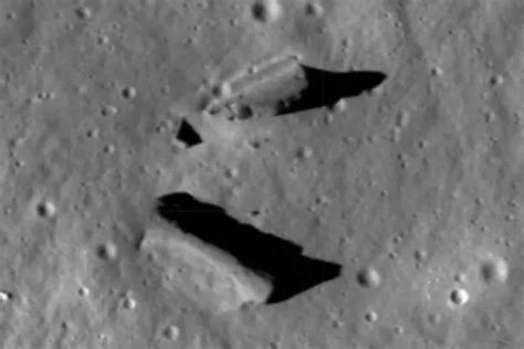 Strange Alien Structures Captured On Lunar Orbiter Circling The Moon