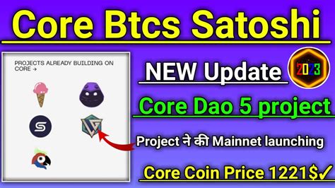 Satoshi New Update SATOSHI BTCS MINING Core Coin Price Prediction Core