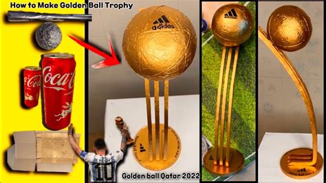 How to make the FIFA World Cup tournament best player golden ball award #goldenball #fifa # ...