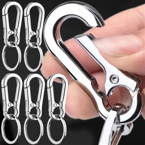 Pcs Metal Gourd Buckle Keychain Climbing Hook Car Keychain Strong