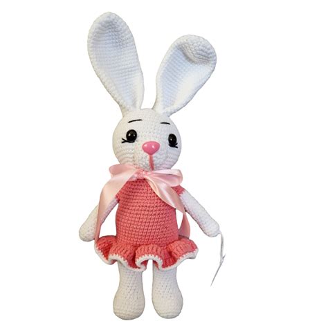 Jucarie Crosetata Handmade Aurica Bunny Tehnica Amigurumi Emag Ro