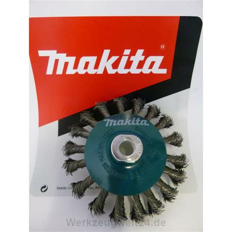 Makita Rundbürste gezopft 100mm D 39861