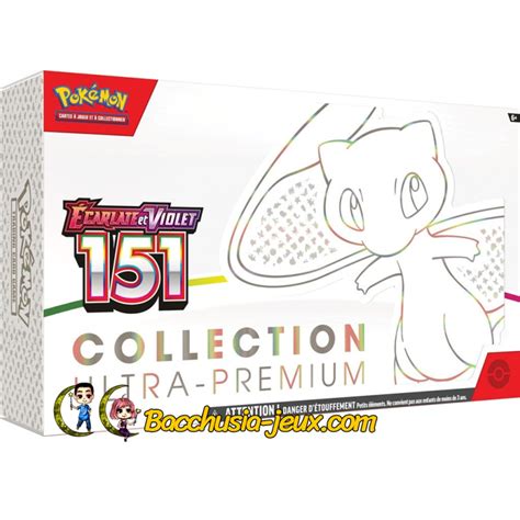 Coffret Pokémon Ultra Premium Collection Ecarlate Et Violet 151 Ev151 Mew