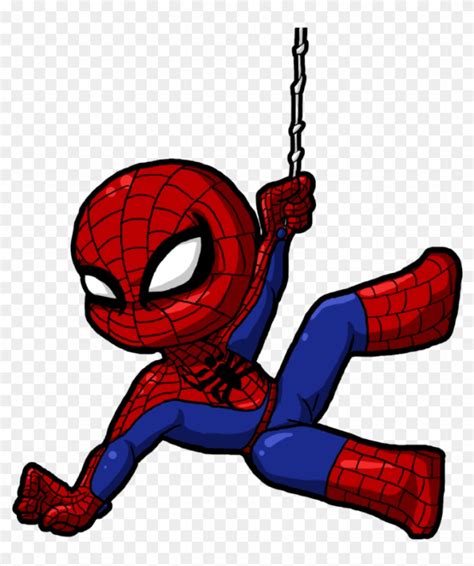 Cute Spiderman Cartoon Drawing