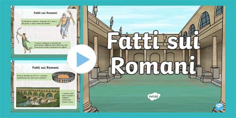 Powerpoint Dei Fatti Sugli Antichi Romani Storia Twinkl