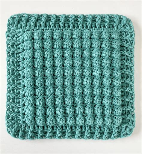Fall Colors Textured Crochet Hot Pads Daisy Farm Crafts