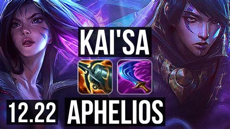 KAI SA Pyke Vs APHELIOS Lulu ADC 68 Winrate 5 0 1 KR