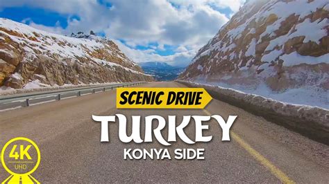 4K Scenic Drive For Indoor Cycling Picturesque Roads Of Turkey