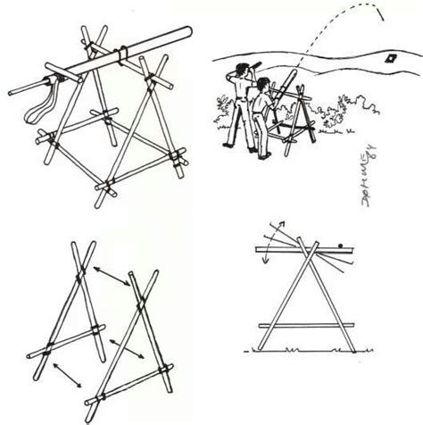 How To Build A Catapult Out Of Dowel Rods And Rubber Bands Artofit