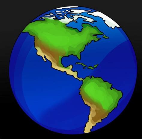 Desenhar O Planeta Terra - 5