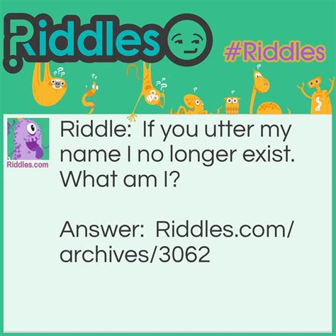 Say My Name - Riddles.com