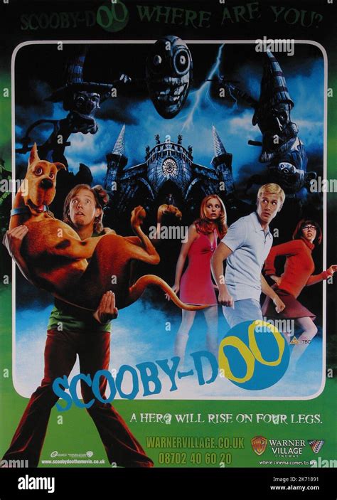 FILM POSTER, SCOOBY-DOO, 2002 Stock Photo - Alamy