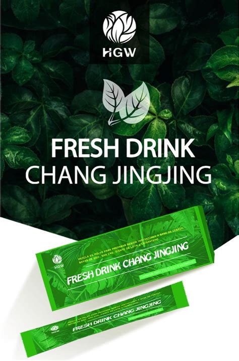 FRESH DRINK CHANG JINGJING HGW MUNDIAL HEALTH GREEN WORLD LA