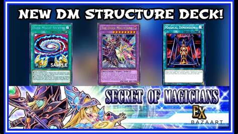 Yu Gi Oh Duel Links NEW DARK MAGICIAN EX STRUCTURE DECK SECRETS OF