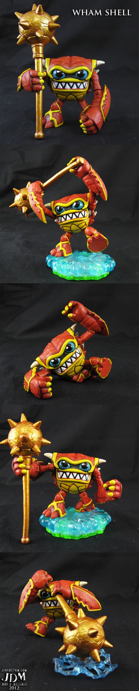 Skylanders articulated Wham Shell by Jin-Saotome on DeviantArt