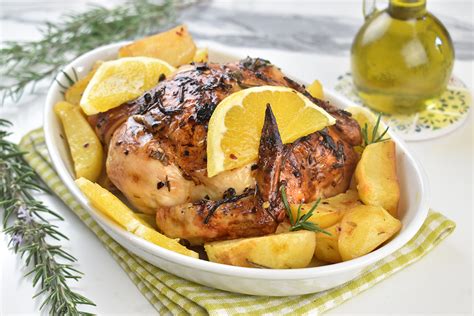 Pollo Arrosto All Arancia Con Patate Perfetto Per Le Feste Ricette