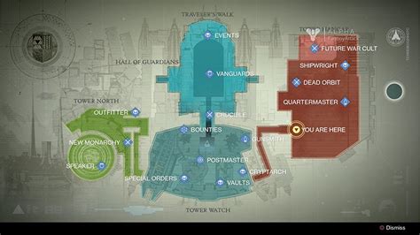 Destiny Tower Map