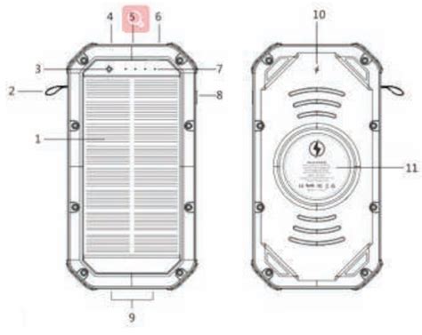 LIDEKA Solar Power Bank 30 000 MAh User Guide